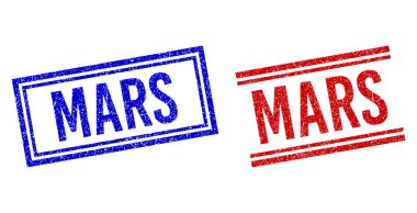 Lastik desenli MARS Damga Mührü Çift Çizgili