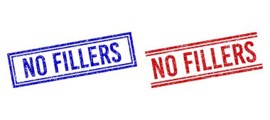 Grunge Kalıplı HAYIR Çift Çizgili Damgalar