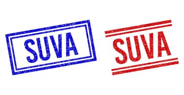 Çift Çizgili Lastik desenli SUVA Mührü