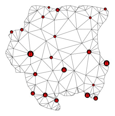 Yüzeyin Çokgen Ağ Vektör Haritasını Kilitle