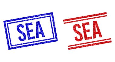 Çift Çizgili Kauçuk desenli SEA Damgaları