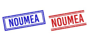 Çift Çizgili Kalıplı NOUMEA Mührü