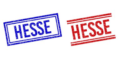 Çift Çizgili Lastik desenli HESSE Mührü