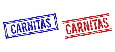 Kederli KARNITAS Damgaları Çift Çizgili