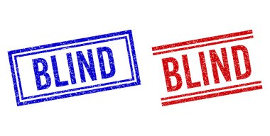 Çift Çizgili Tehlike Dokulu Kör Mühür