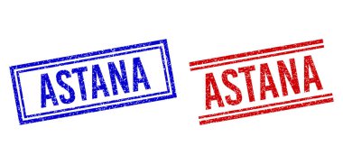 Çift Çizgili Lastik Kalıplı ASTANA Mührü