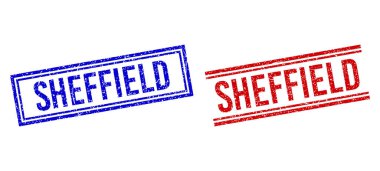 Çizilmiş Kalıplı SHEFFIELD Çift Çizgili Mühür
