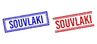Rubber Textured SOUVLAKI Seal with Double Lines