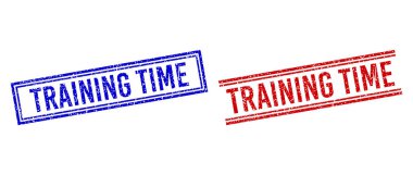 Sıkıntılı Eğitimli Zaman Damgaları Çift Çizgili