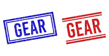 Kalıplı GAR Damga Mührü Çift Çizgili