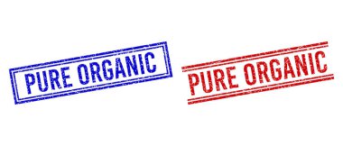 Çift Çizgili Kauçuk desenli Saf ORGANIC Mühür