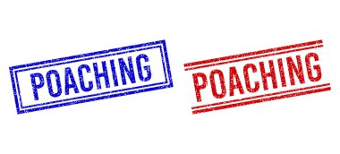 Çift Çizgili Kalıplı POACHING Mührü