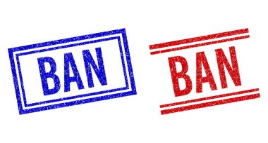 Çift Çizgili Tehlike Dokulu BAN Mührü