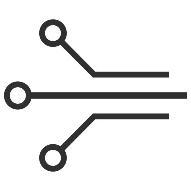 Devre Kişileri Vektör Simgesi Düz İllüstrasyonu