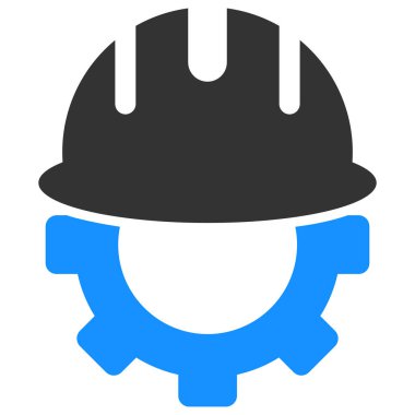 Mühendislik Vektör Simgesi Düz Çizim