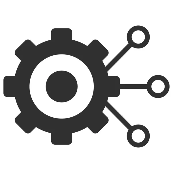 Verbindingen Vector Pictogram Vlakke illustratie — Stockvector