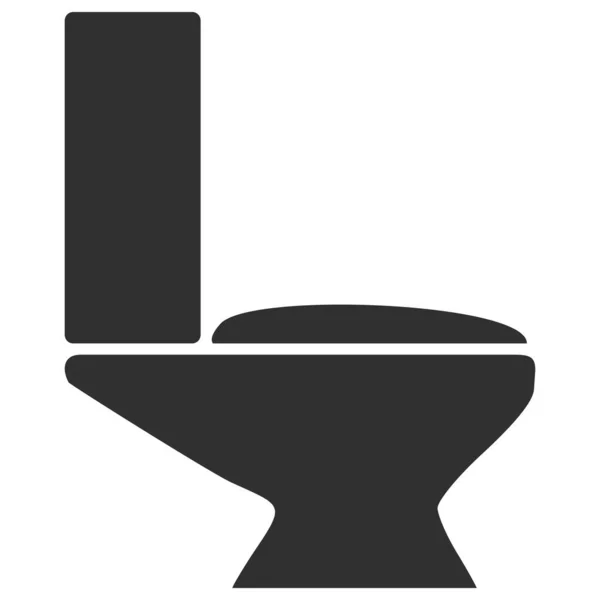 Toilette Vector Icon Flache Illustration — Stockvektor