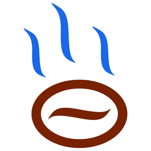 Иллюстрация вектора кофейного пара — стоковый вектор