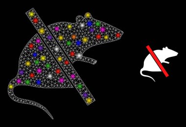 Parlayan Ağ Parlak Işıklı Fare Simgesi Yok