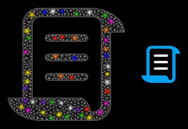 Takımyıldızı Renk Işığı Benekli Parlak Izgara Sayfa Kaydırma Simgesi