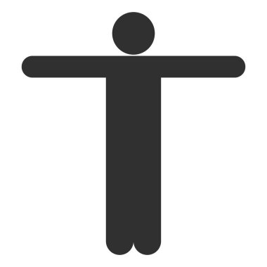 Hoşgeldiniz Raster Simgesi Düz Çizim