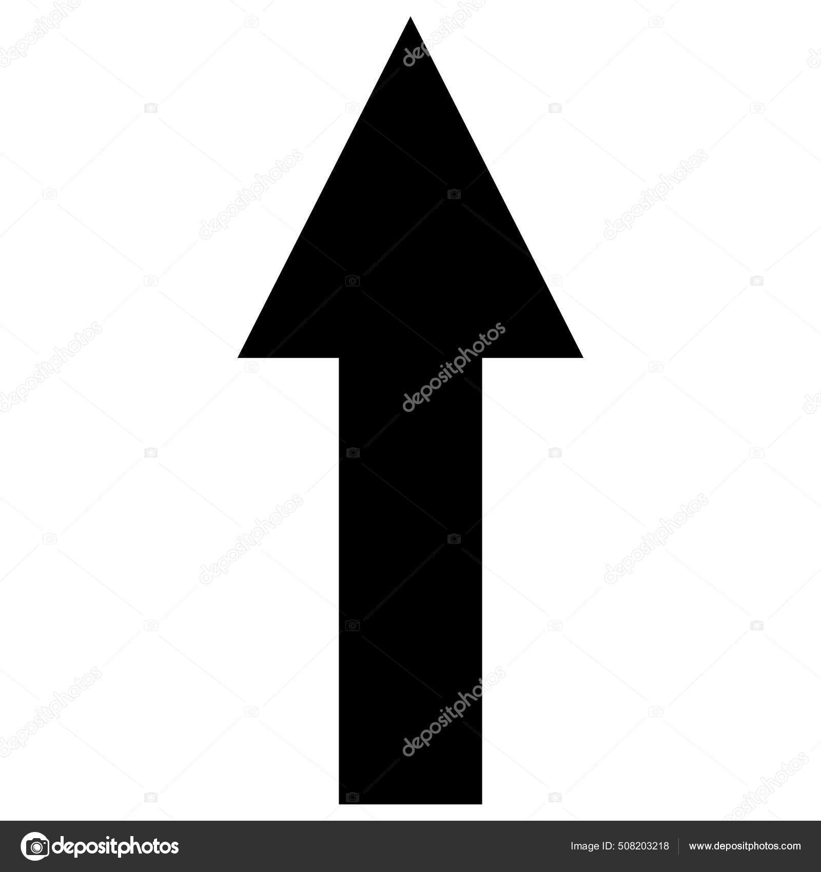 向上箭头栅形图标平面说明——图库图片© tatyana.sibcode.com #508203218