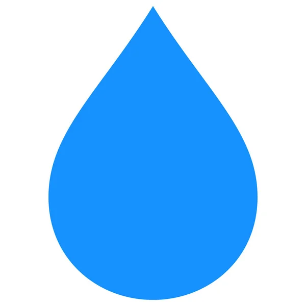Ilustração plana do ícone da argamassa da gota de água — Fotografia de Stock