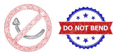 Ağ Yasak Döndürme Ağı ve Tehlike İki Rengi Mühürleme Mührü