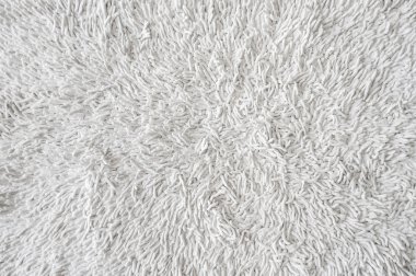 Beyaz paspas halı doku arka plan