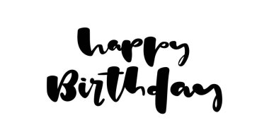 Beyaz arka planda Mutlu Yıllar el yazısı fırça harfleri.