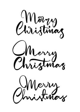 Mutlu Noeller el yazısıyla yazılmış üç yazı seti..