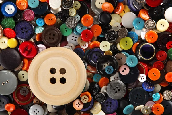 Botones de costura fondo — Foto de Stock