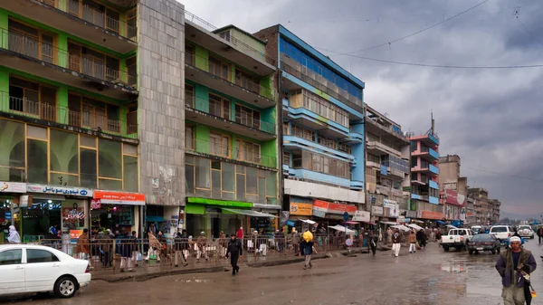 Kabil 'in merkez caddelerinden biri.. — Stok fotoğraf