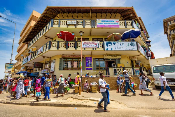 Accra República Gana Abril 2018 Edifício Shopping Center Capital — Fotografia de Stock