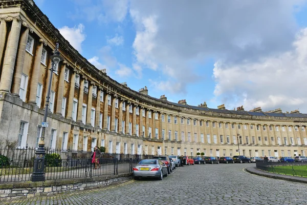 View of the Royal Crescent — Stock fotografie