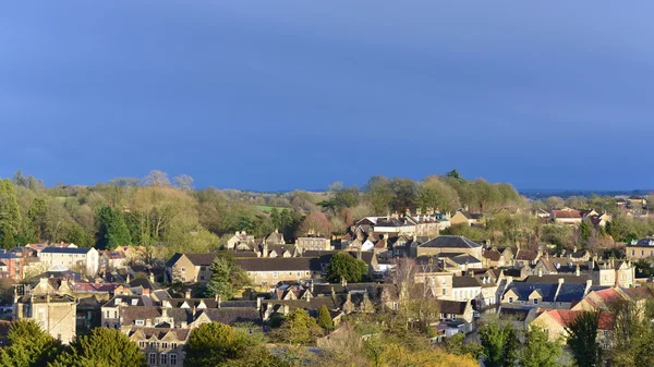 Панорамним видом на мальовниче місто Англійська — стокове фото