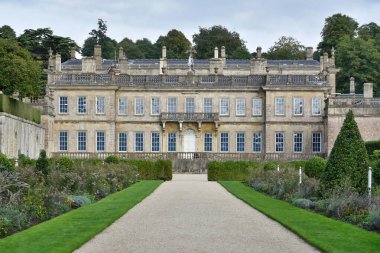 Typical English Mansion of the Georgian Era Architectural Style Built Circa 1720 clipart