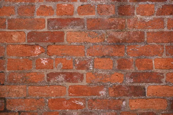 Pared Ladrillo Con Ladrillos Rojos Blancos Textura — Foto de Stock