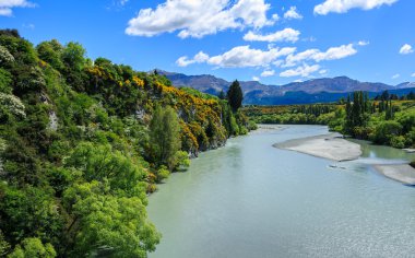 Shotover River New Zealand clipart