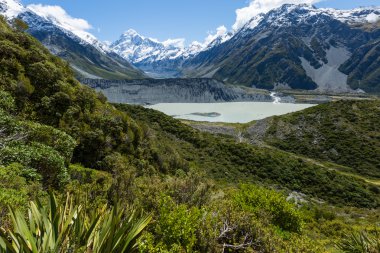 Mueller Hut Route New Zealand clipart