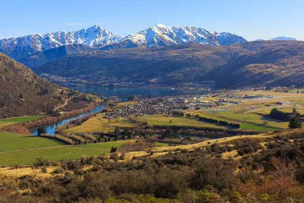 Vista aérea de Frankton — Fotografia de Stock