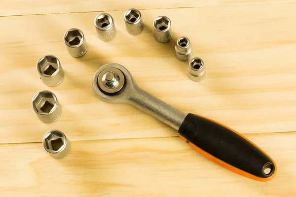 Socket Spanner Wrenches — Stock Photo, Image