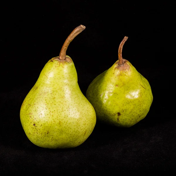 Pear on black background — Stock Photo, Image