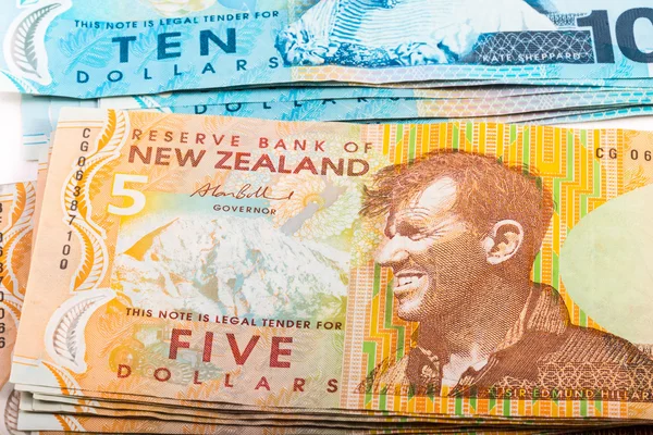 Billets en monnaie néo-zélandaise — Photo