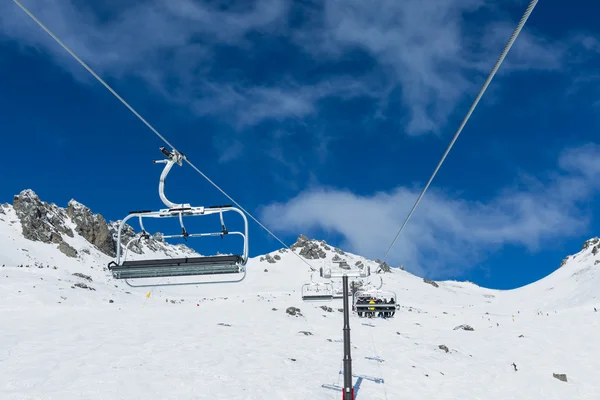 Das bemerkenswerte Skigebiet — Stockfoto