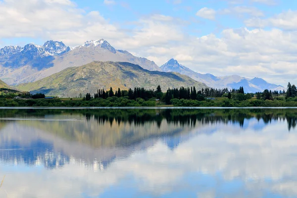 Jezero Hayes Nový Zéland — Stock fotografie