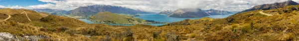 Panoramautsikt över Queenstown — Stockfoto