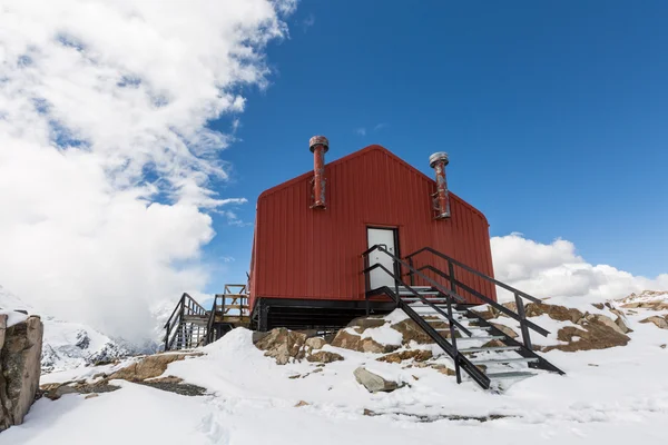 Mueller Hut trasy novozélandských — Stock fotografie