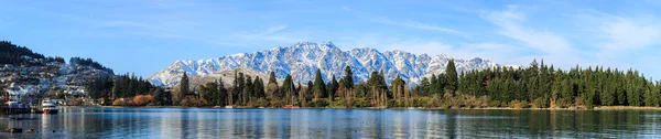 Panoramic view of Queenstown — Stock Photo, Image