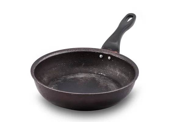 Używane Non stick patelnia — Zdjęcie stockowe